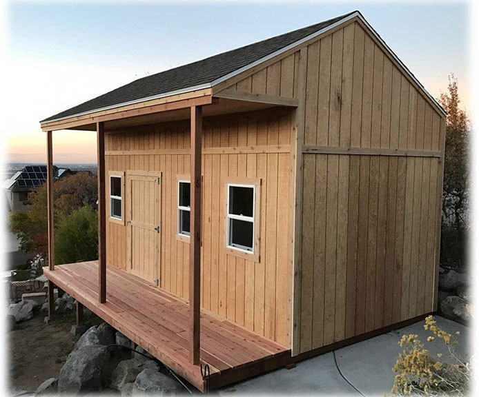 Tack Style Storage Sheds