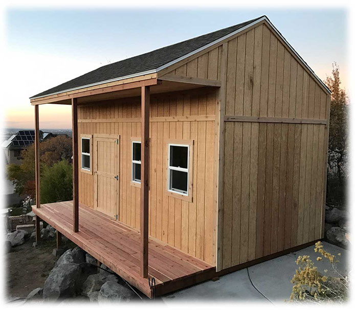 Tack Style Storage Sheds