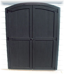 Carriage House Double Shed Doors